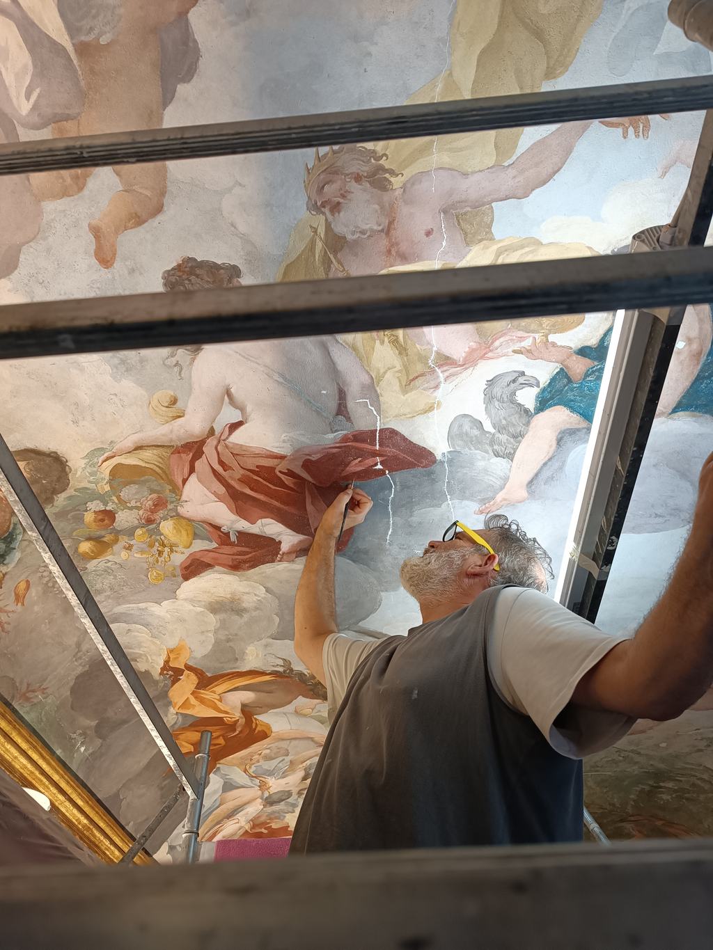Durante i lavori
