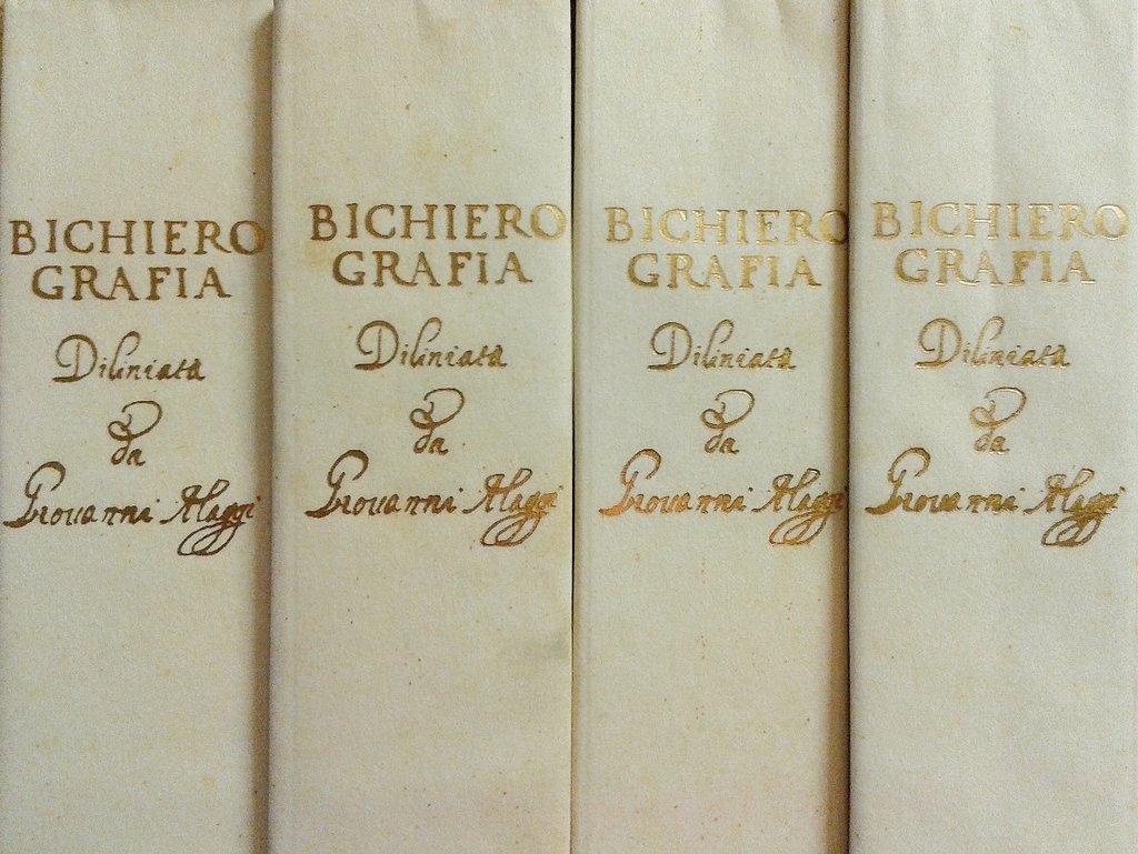 Giovanni Maggi, Bichierografia (1604), introduzione di Paola Barocchi, I-IV