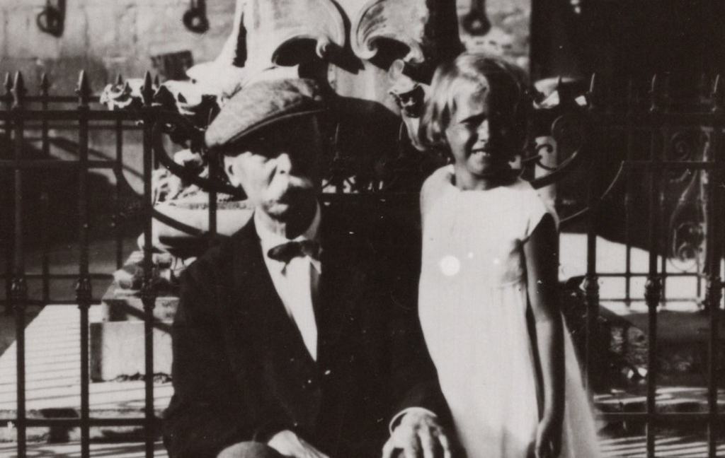 Dettaglio foto Paola Barocchi con il nonno