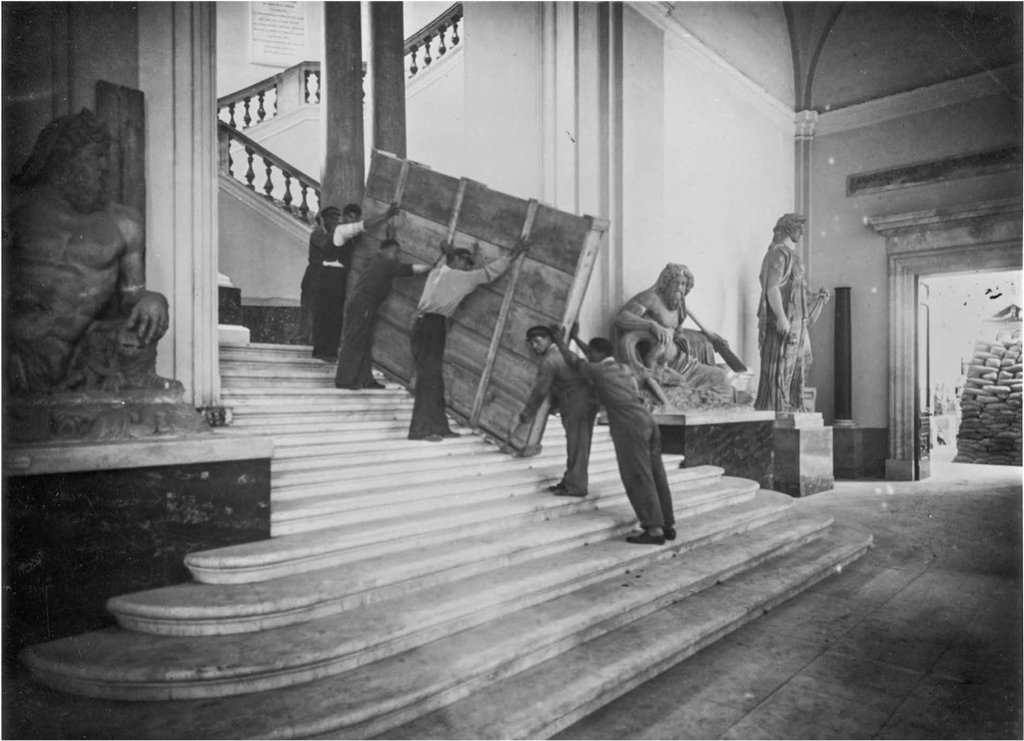 Museo Nazionale di Napoli, 1943